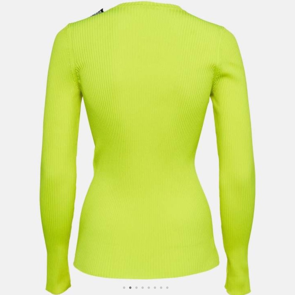 BALENCIAGA | LS Ribbed Knit Crew | M - Picture 3 of 4